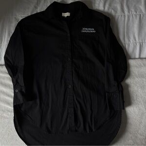 Mercedes Campuzano Black Shirt